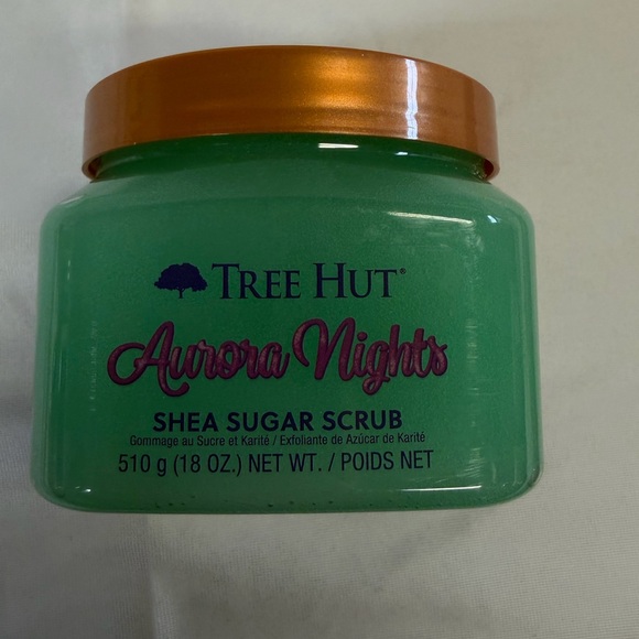 Tree Hut Aurora Nights Shea Sugar Scrub 18 oz Exfoliating Body Scrub  NEW - Picture 7 of 9